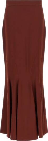 Max Mara Dame Skjørt Brun S,