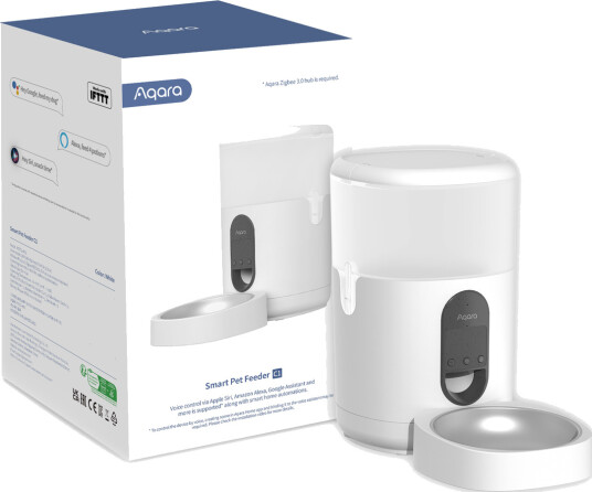 Aqara - Pet Feeder C1 - Automatisk fôringsautomat for dine kjæledyr+Camera Hub G3