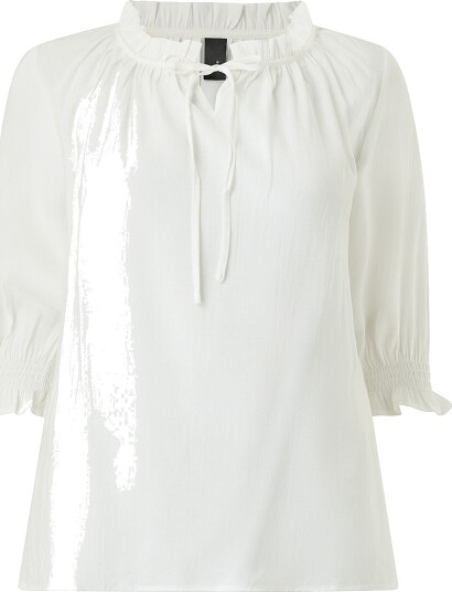 ADIA Bluse adFlorry Hvit ADIA Bluse adFlorry Hvit