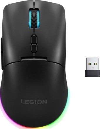 Lenovo Legion M220 Wireless RGB Gaming Mouse Eclipse Black 7 Knapper Svart GY51W46672