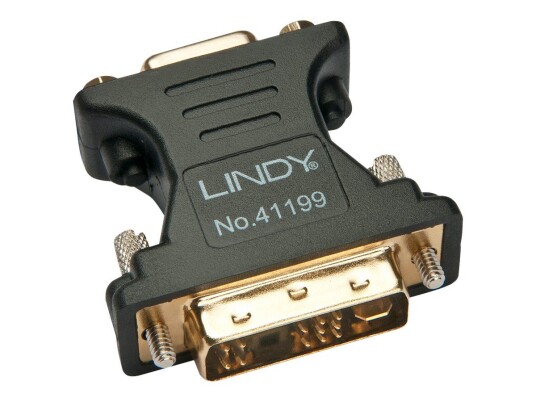 LINDY Mains Power Lead - video adapter - DVI til 15 pin D-Sub (DB-15) LINDY Mains Power Lead - video adapter - DVI til 15 pin D-Sub (DB-15)