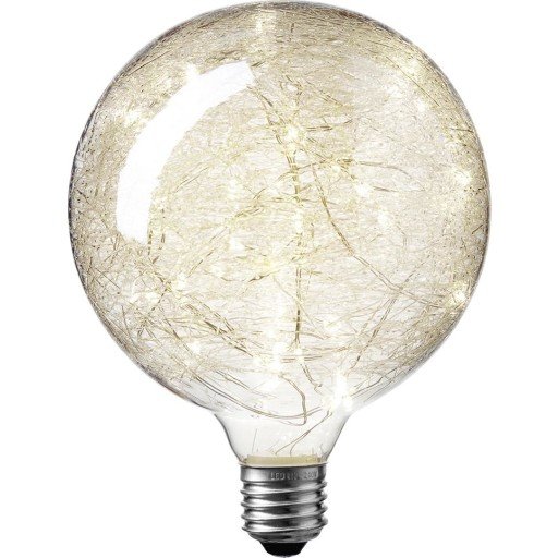 Nielsen Klokkeblomst Globe Ø125 mm LED 1W/725 E27, varm hvit Nielsen Klokkeblomst Globe Ø125 mm LED 1W/725 E27, varm hvit