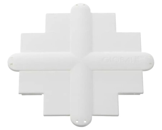 Nordic ProLine Dekkplate innfelt hvit