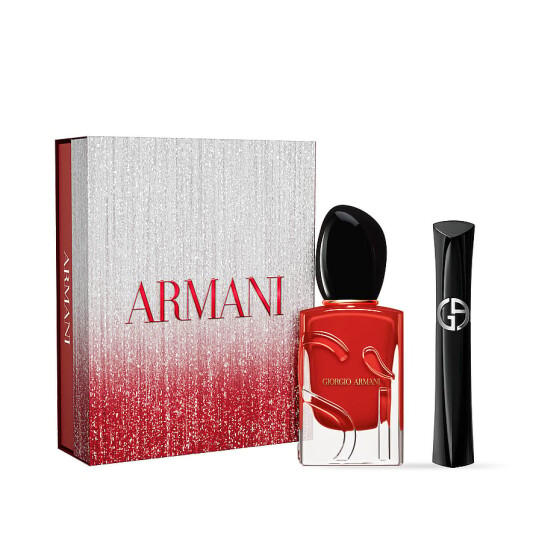Giorgio Armani Sì Passione Parfymegave med 50 ml EDP og 4 ml Mascara
