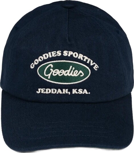 Goodies Sportive Navy And Green Cap BLUE One Size