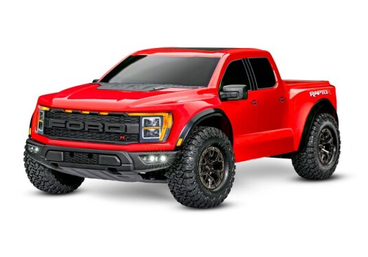 Traxxas 101076-4-RED Ford F-150 Raptor R 4WD 1/10 RTR TQi