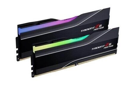 G.Skill Trident Z5 Neo RGB DDR5-6000 32GB CL28 Dual Channel 2 pcs AMD EXPO Svart med RGB