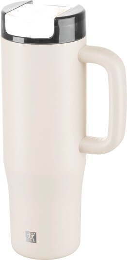 Zwilling Thermo Plus Termokopp Med Sugerør 900 Ml Kremfarget