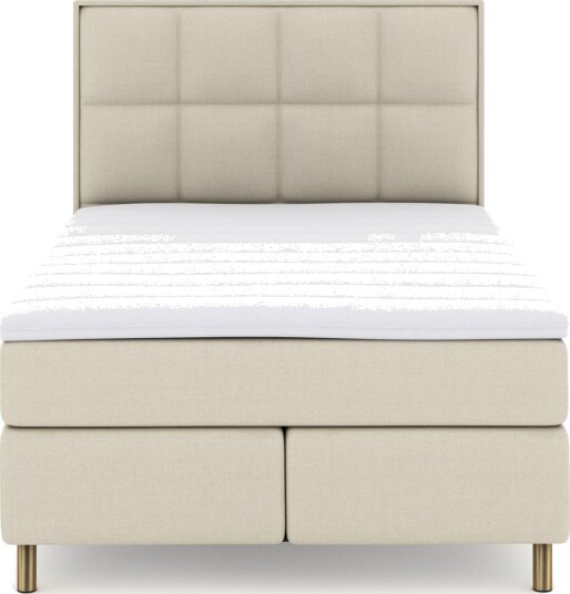 Select No 3 Komplett Sengepakke 160x200 Fast Beige/Kobberben
