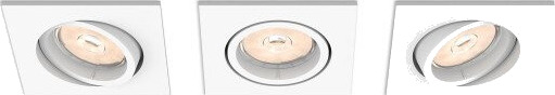 Philips myLiving Indbygningsspot, Indbygget lysplade 3 pære(r ) LED 220-240 V Hvid