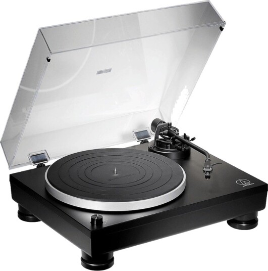 Audio-Technica AT-LP5X Manuell Platespiller med RIAA-forsterker Svart