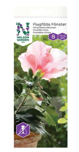 Nelson Garden 8650 Fluefelle for vindu, 8-pakning, Dyr & stell