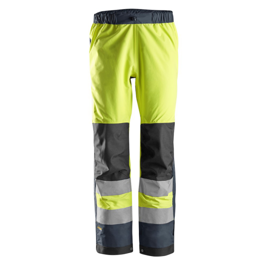 Snickers Workwear 6530 AllroundWork Skallbukse varsel, gul Varsel, Gul/Marineblå, Klær