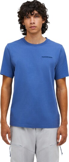 Peak Performance Original Small Logo Tee Men Blå L