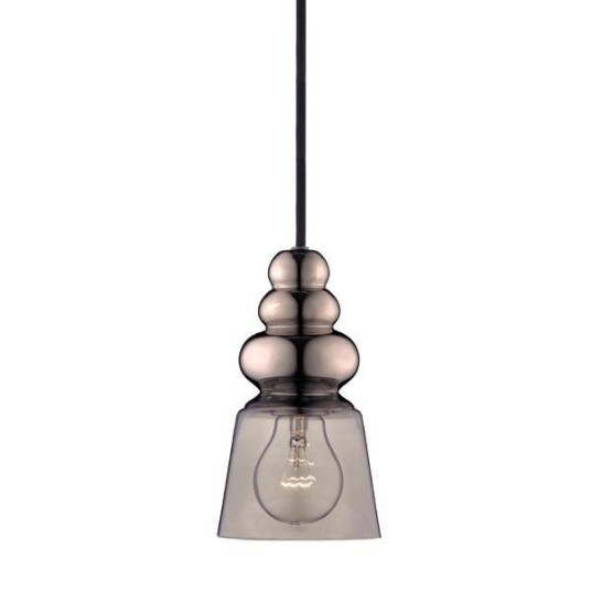Design by Us Polish XS Taklampe Røykfarget Design by Us Polish XS Taklampe Røykfarget
