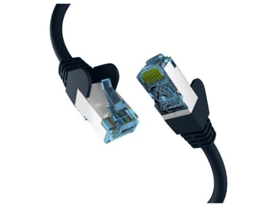 Efb Rj45 Patch Kabel Med Cat7 Raw Kabel Sort 1,5M