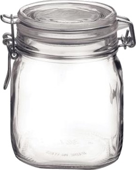 Patentglas Fido Bormioli 750 Ml Ø10.6Xh13.6 Cm   6 Stk./Karton