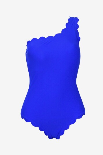 Kaanda Beach Life Badedrakt Oneshoulder Onepiece Blå