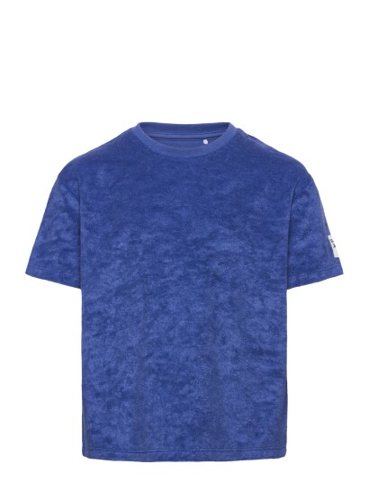 name it Nmmhuwel Ss Rlx Terry Top - Blue - 86 name it Nmmhuwel Ss Rlx Terry Top - Blue - 86