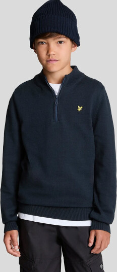 Lyle & Scott 1/4 Zip Jumper Navy 122-128