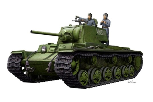 Trumpeter 1/35 KV-1 1942 Simplified Turret Tank w/Tank Crew