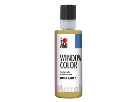 Marabu Window Color, Gull, Glassmaling, Væske, 80 Ml, 1 Stykker Marabu Window Color, Gull, Glassmaling, Væske, 80 Ml, 1 Stykker
