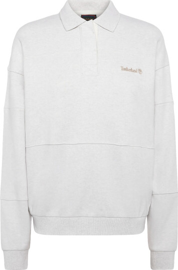 Timberland Rugby Polo Sweatshirt Cream L Timberland Rugby Polo Sweatshirt Cream L
