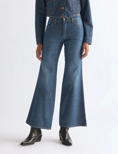Wrangler 70S Flare Blue 25 x 30 Wrangler 70S Flare Blue 25 x 30