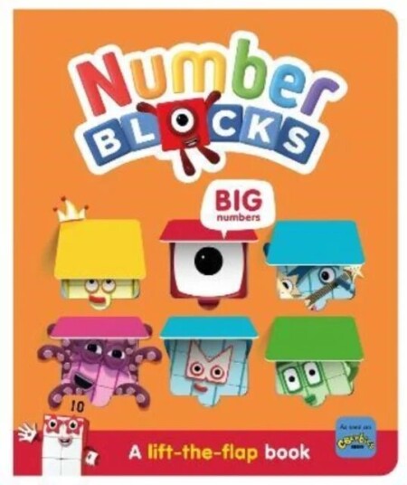 Numberblocks Big Numbers: A Lift The Flap Book Av Sweet Cherry Publishing