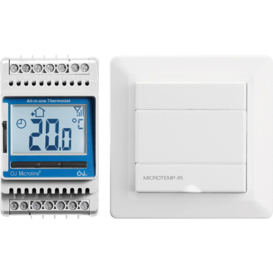 Function Termostat ESD4 Skapmontert Med Ir Føler