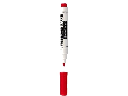 Whiteboardmarker Centropen® 8559 2,5 Mm Rund Rød Whiteboardmarker Centropen® 8559 2,5 Mm Rund Rød