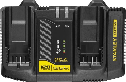 Stanley FatMax 18V Multilader med USB og Hurtiglading SFMCB24-QW