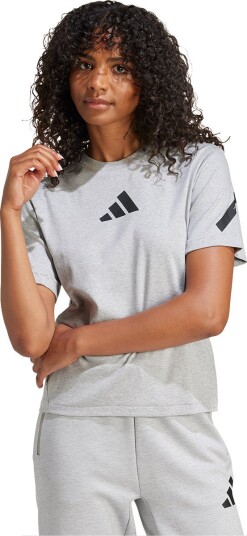 adidas Z.N.E. T skjorte Dame Grå S
