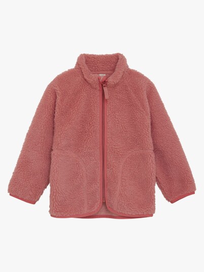Celavi Teddy Jakke Brick Dust 90