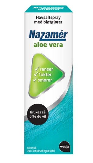 Nazamer Aloe Vera saltvannspray 20 ml