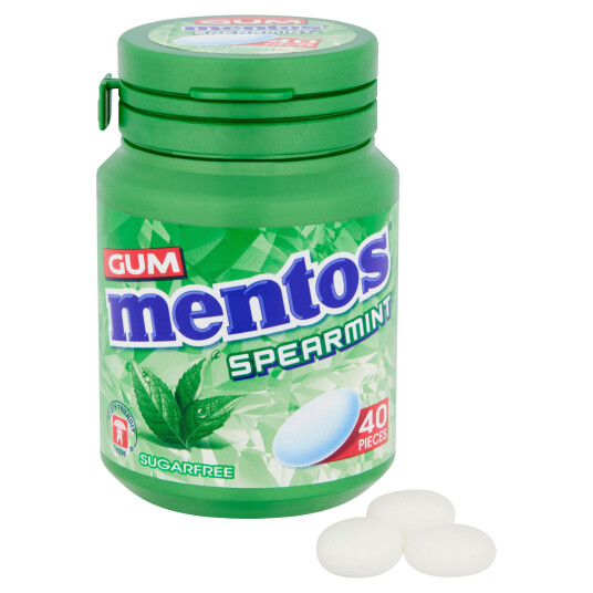 MENTOS Tyggegummi Spearmint 40 pcs. MENTOS Tyggegummi Spearmint 40 pcs.