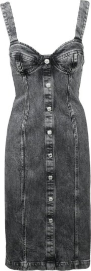Moschino Dame Kjoler Grå M, Moschino Dame Kjoler Grå M,