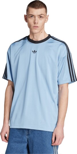 Adidas Originals Jacquard T skjorte Herre Blå L
