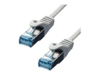 ProXtend - Koblingskabel - RJ-45 (hann) til RJ-45 (hann) - 7 m - 6 mm - SFTP, PiMF - CAT 6a - IEEE 802.3at - halogenfri, formstøpt, uten hindringer, flertrådet - grå