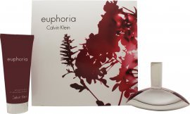 Calvin Klein Euphoria Gavesett 50ml EDP + 100ml Body Lotion