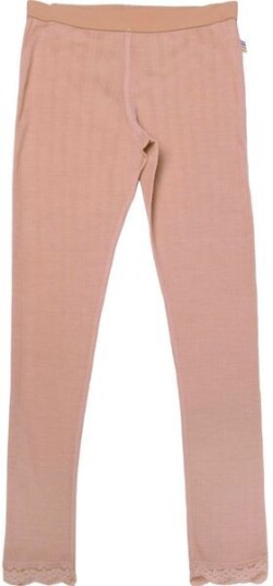 Joha ull/silke Leggings til barn Peach