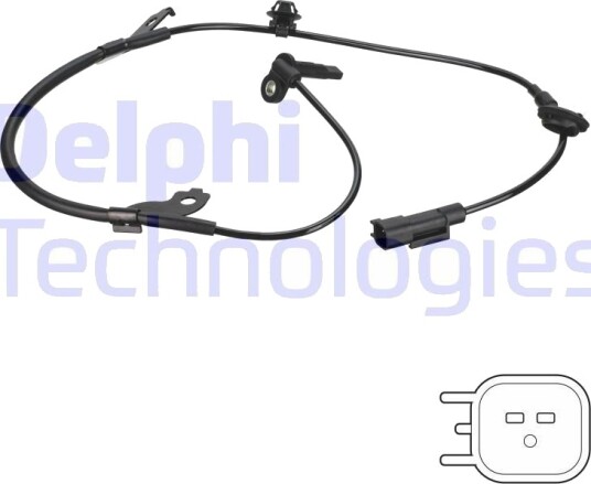 DELPHI SS20437 Sensor ABS