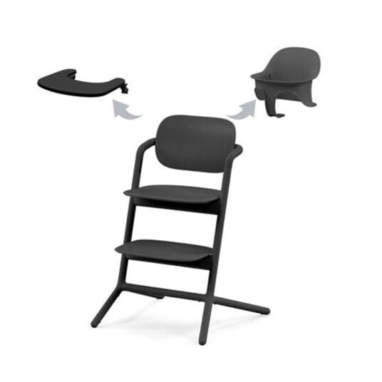 Cybex, Spisestol, Lemo Chair, 3i1 Pakke - Stunning Svart Cybex, Spisestol, Lemo Chair, 3i1 Pakke - Stunning Svart