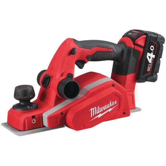Milwaukee Høvel M18 BP-402C 18V, 2x4Ah Milwaukee Høvel M18 BP-402C 18V, 2x4Ah