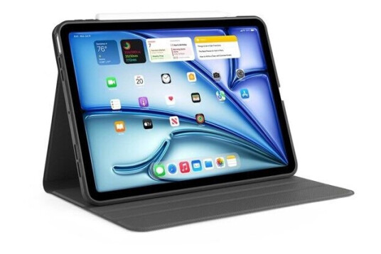 Pipetto iPad Air 11" Origami No5 Rotating Folio Case - Black
