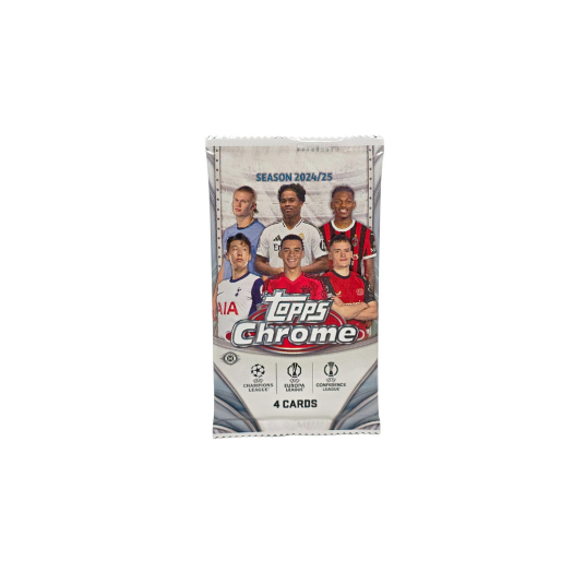 Break Addicts Topps Chrome UEFA Club Competitions 2024/25 Hobby Pakke