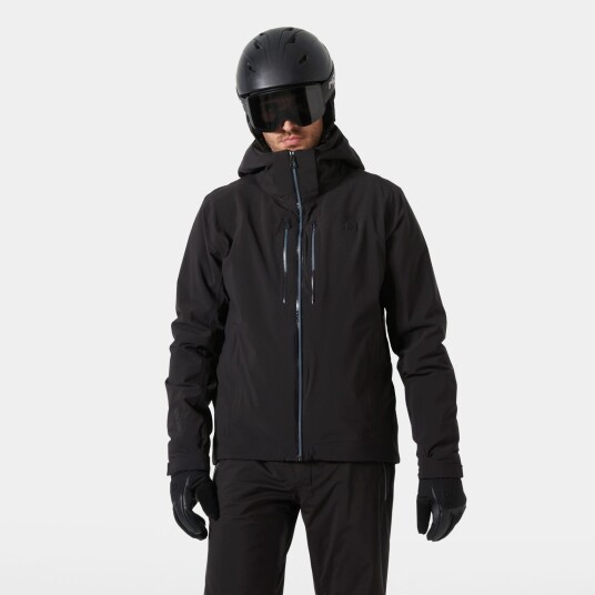 Helly Hansen Herre Alpha Lifaloft Lett Skijakke Svart XL Helly Hansen Herre Alpha Lifaloft Lett Skijakke Svart XL