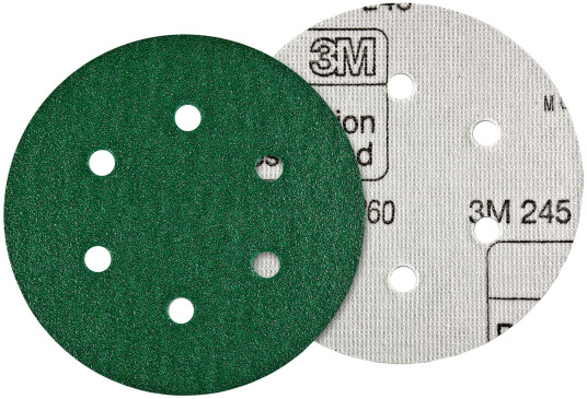 Sliperondell Hookit 245 6 huller P40 150mm