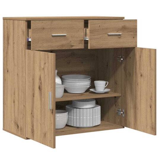 Serviesskap artisan eik 79 x 38 x 80 cm Konstruert tre