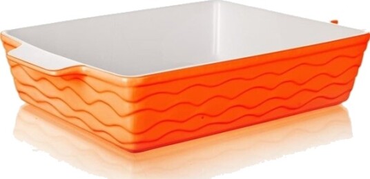 Hit Keramiske Ildfaste Former 33X21 Cm Oransje Banquet